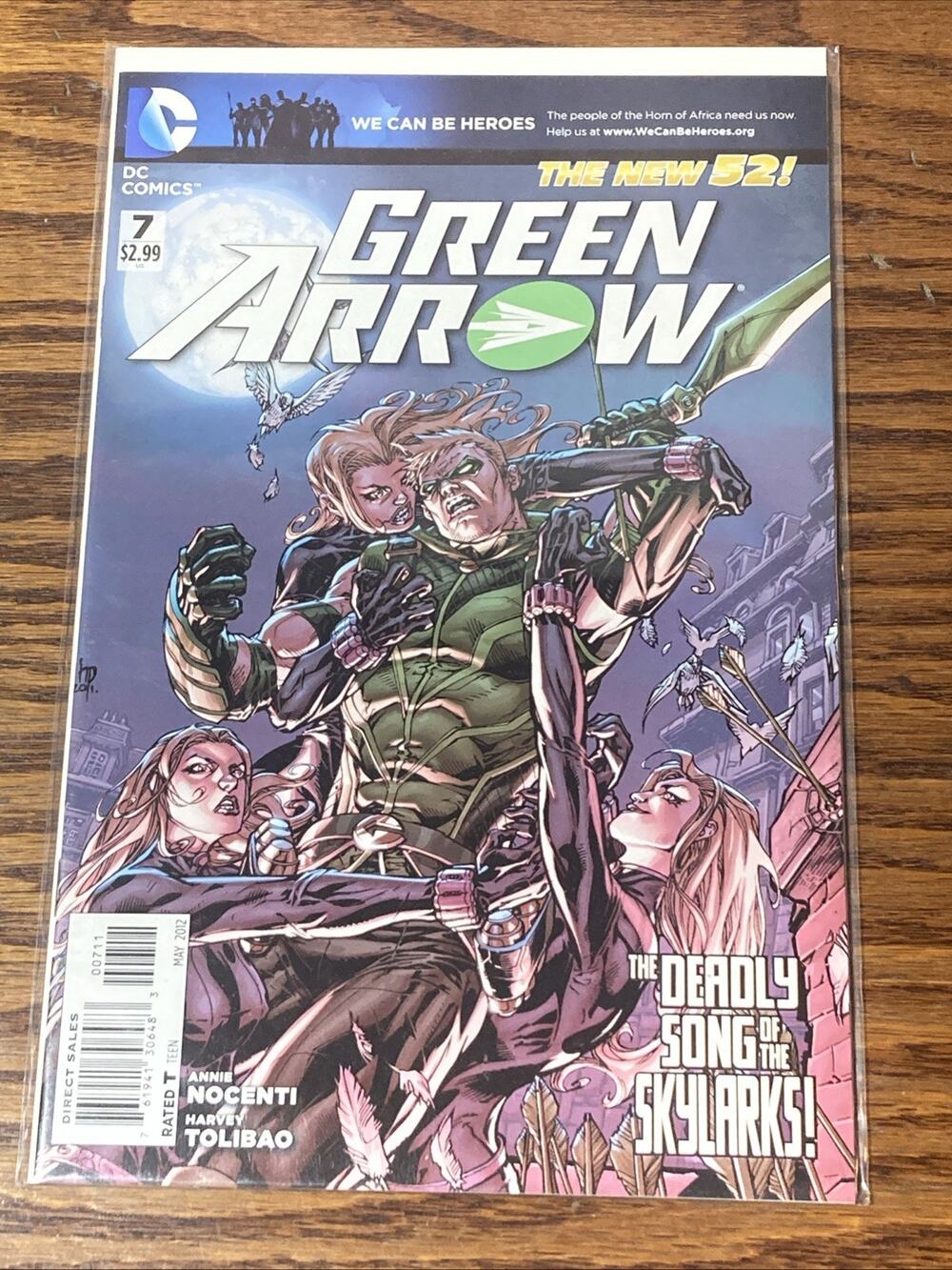 Green Arrow #7 (DC Comics May 2012)